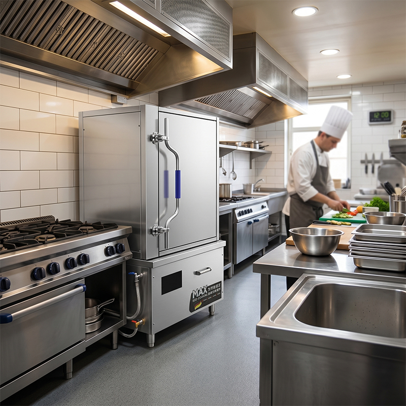 Commercial Kitchen Steamer - In-Smart 12-Tray Commercial Kitchen Equipment Large