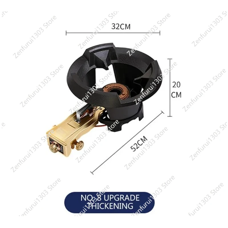 Commercial Kitchen Burner - Commercial Fierce Fire Gas Stove Single
