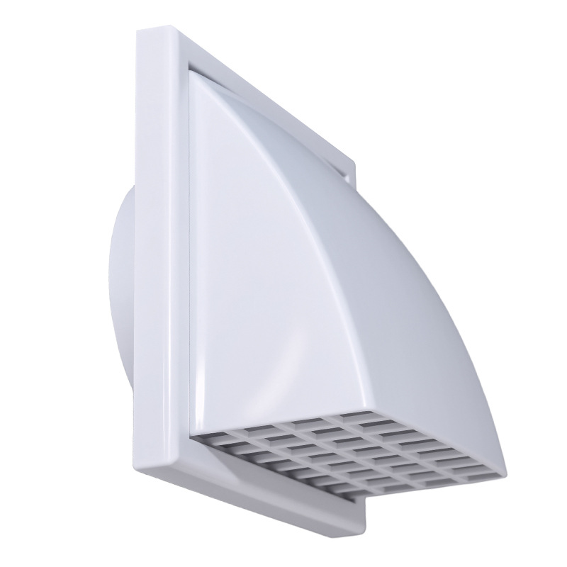 Commercial Exhaust Hood - ABS Exterior Wall Ventilation Grille Range