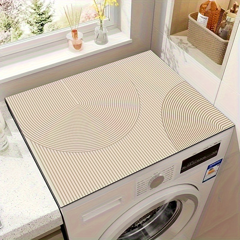 Commercial Kitchen Mats - VIKAMA Minimalist Washing Machine Top Cover