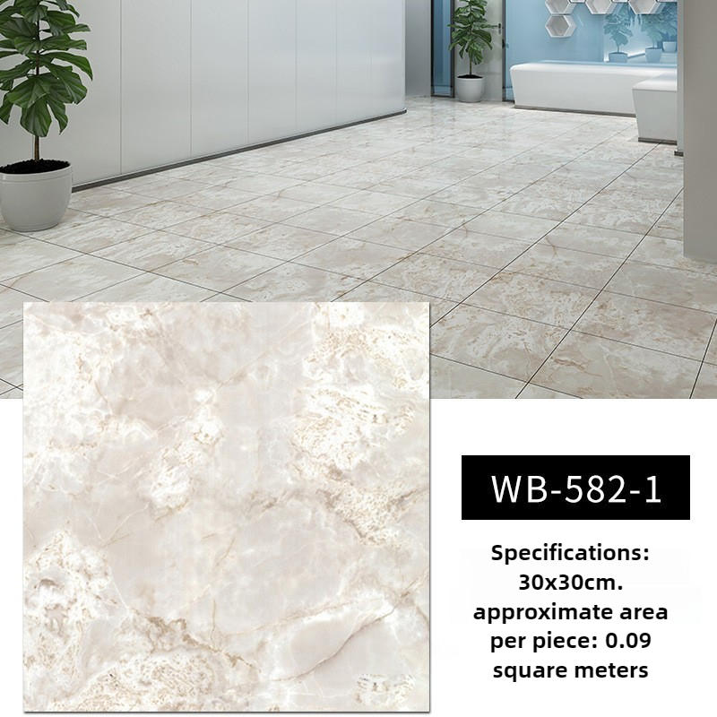 10pcs Self-Adhesive Floor Tile - Commercial Kitchen Tiles recension och pris