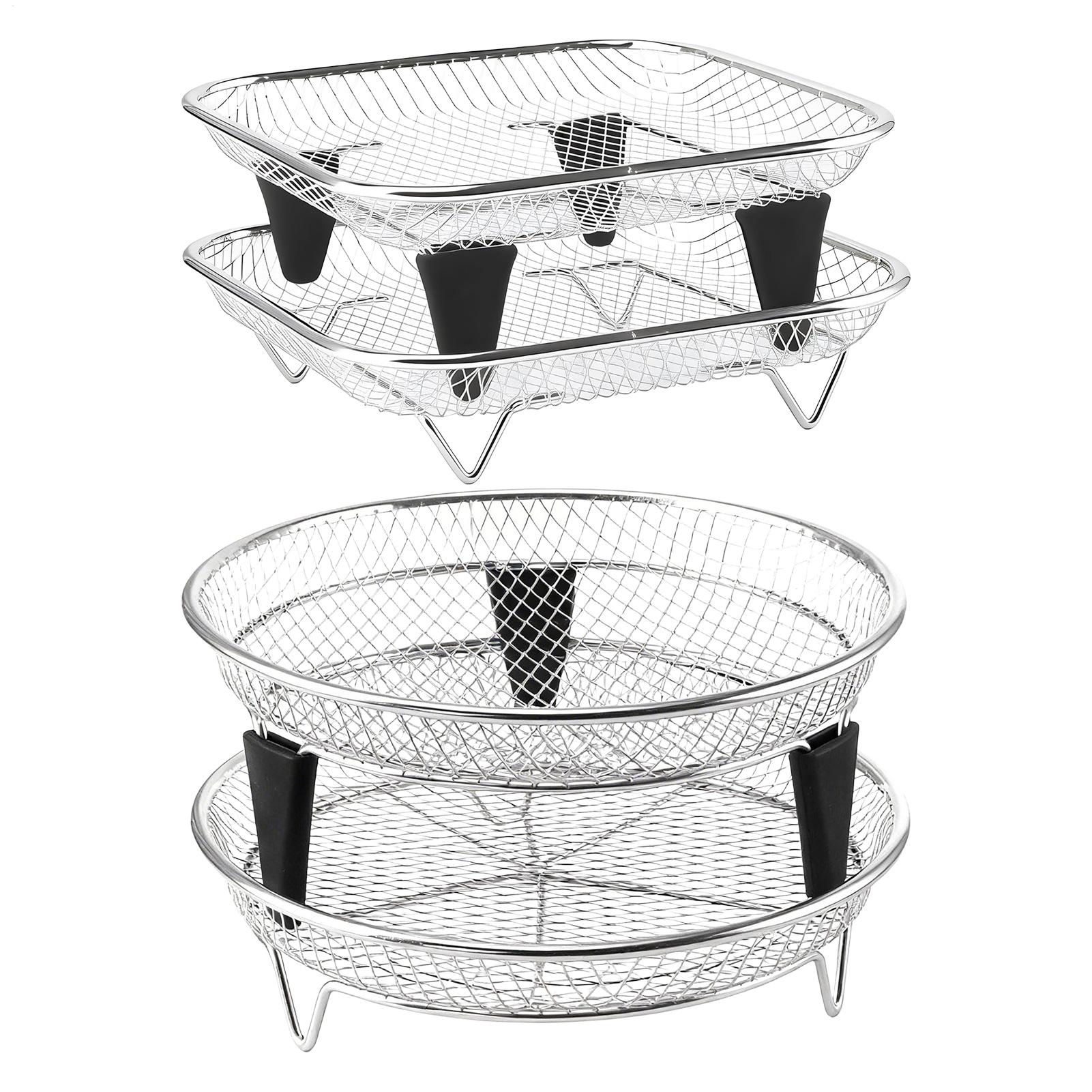 Air Fryer Basket Stainless Ste - Commercial Kitchen Steamer recension och pris