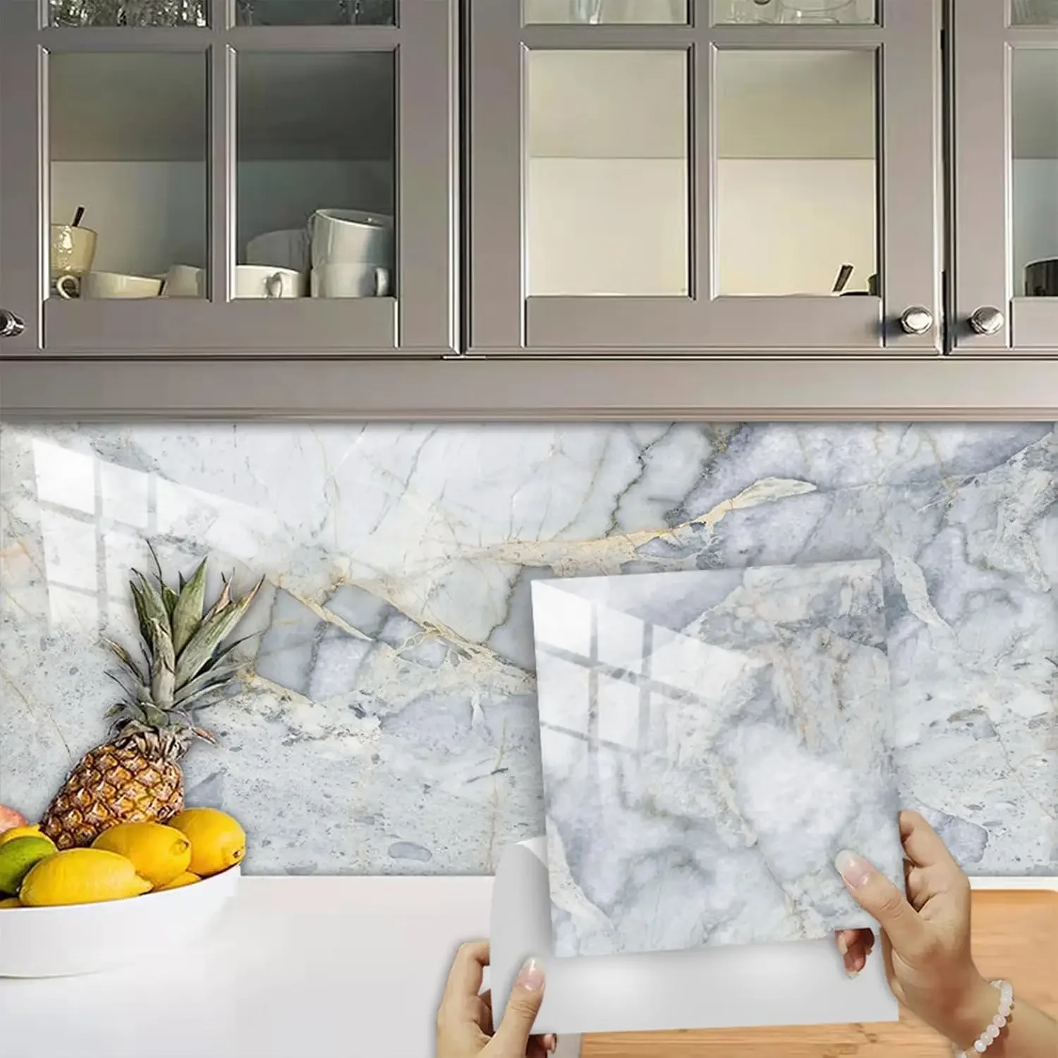 10/30/50PCS Thickened Self-adh - Commercial Kitchen Tiles recension och pris