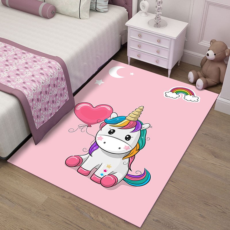 Pink Cartoon Unicorn Pattern C - Commercial Kitchen Mats recension och pris