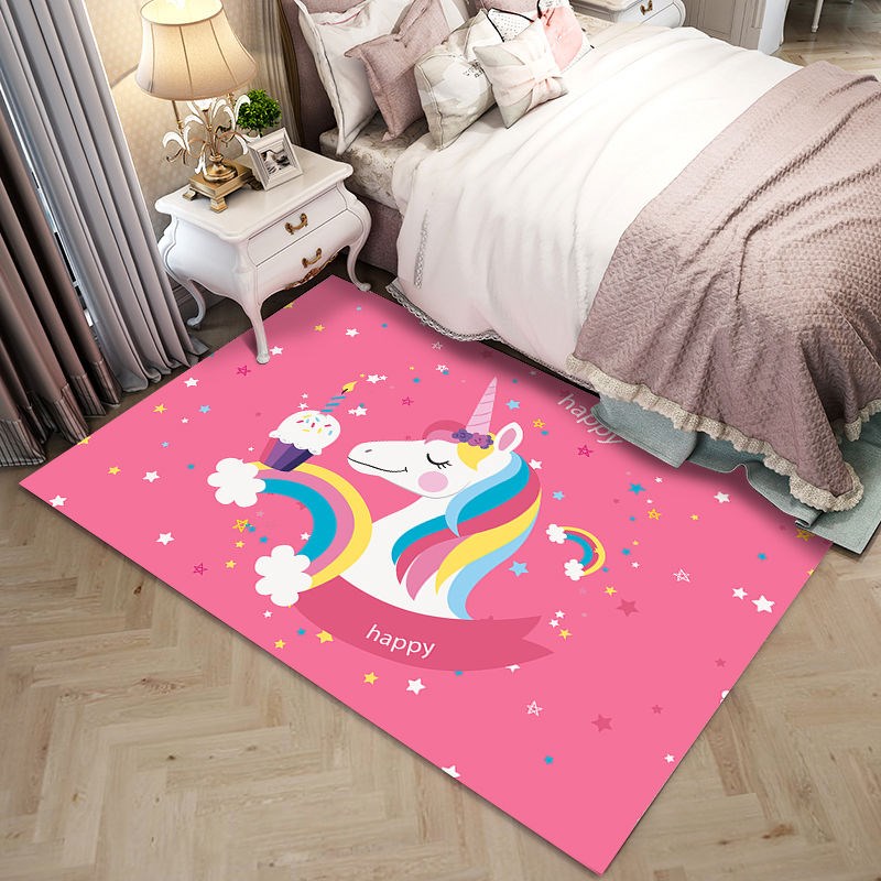 Pink Cartoon Unicorn Pattern C - Commercial Kitchen Mats recension och pris