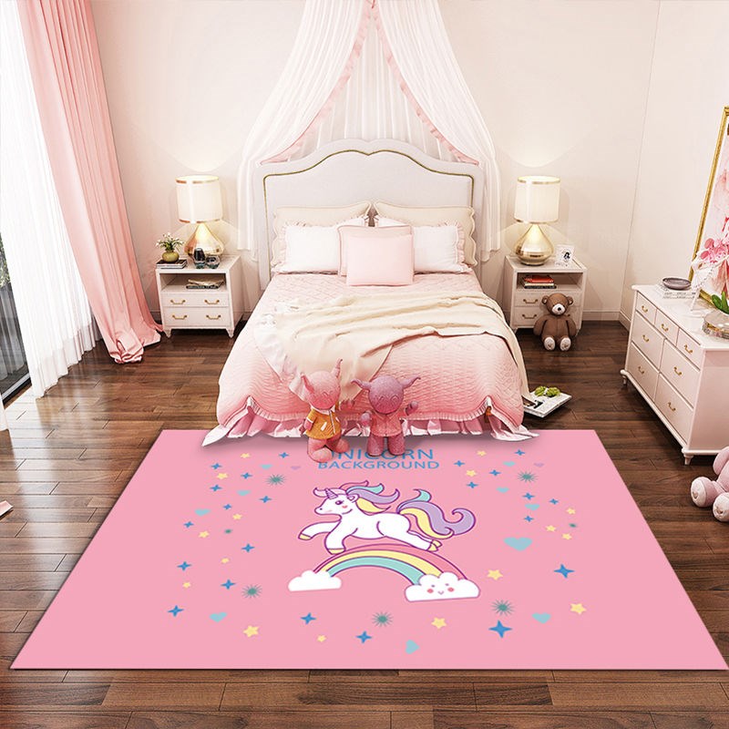 Pink Cartoon Unicorn Pattern C - Commercial Kitchen Mats recension och pris