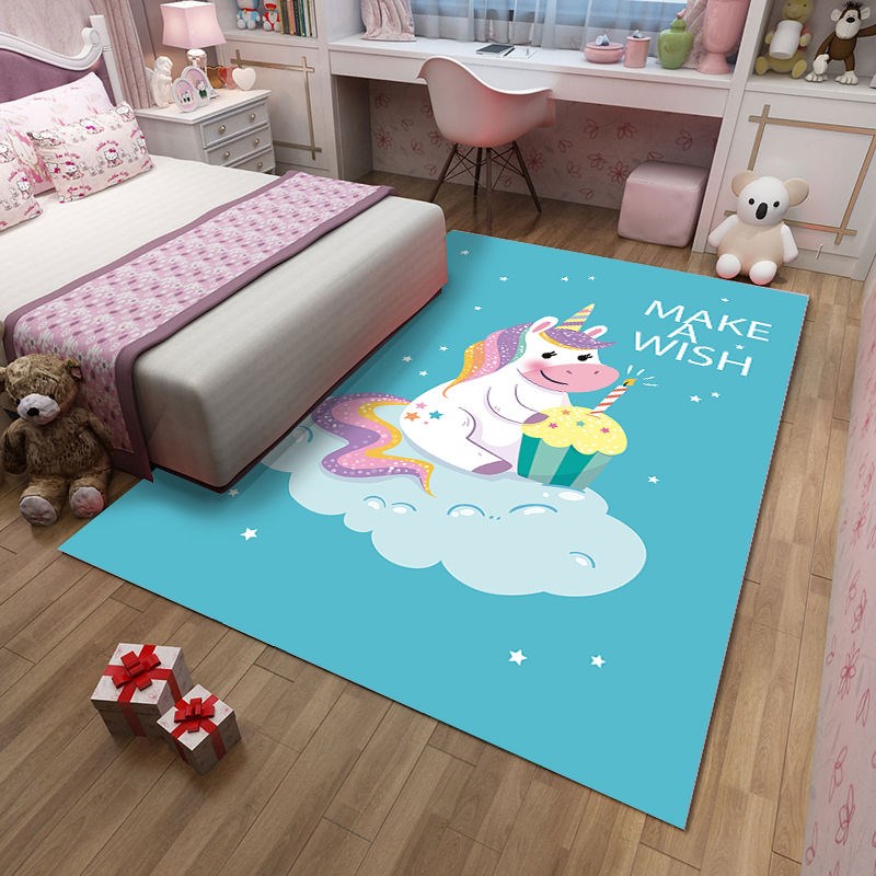 Pink Cartoon Unicorn Pattern C - Commercial Kitchen Mats recension och pris