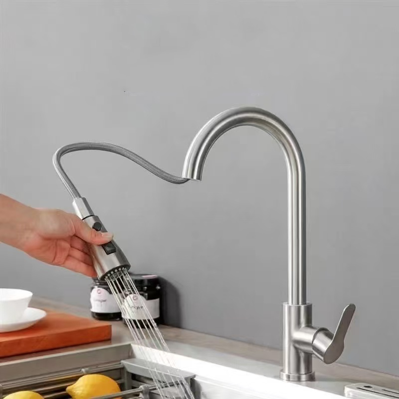 Kitchen Faucet Single Hole Pul - Commercial Kitchen Mixer Tap recension och pris