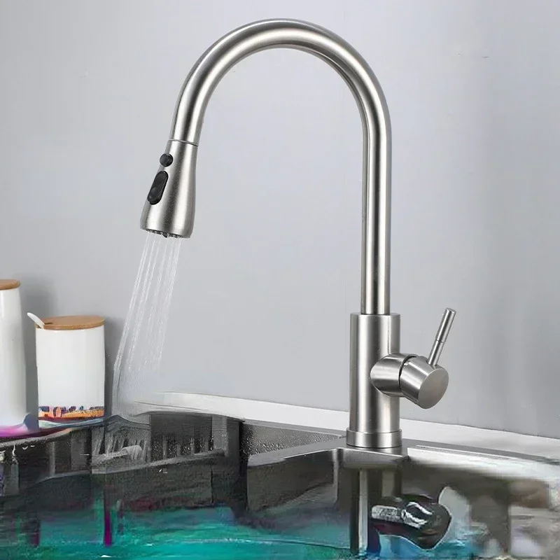 Tap Brushed Nickel Kitchen Fau - Commercial Kitchen Mixer Tap recension och pris