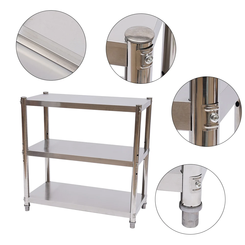 Heavy Duty Work Table Stainles - Commercial Kitchen Prep Table With Storage recension och pris