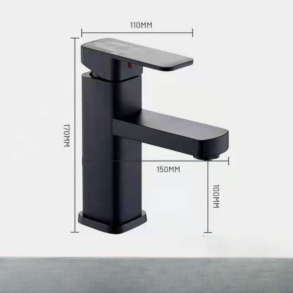 Black Bathroom Faucets Hot and - Commercial Kitchen Mixer Tap recension och pris