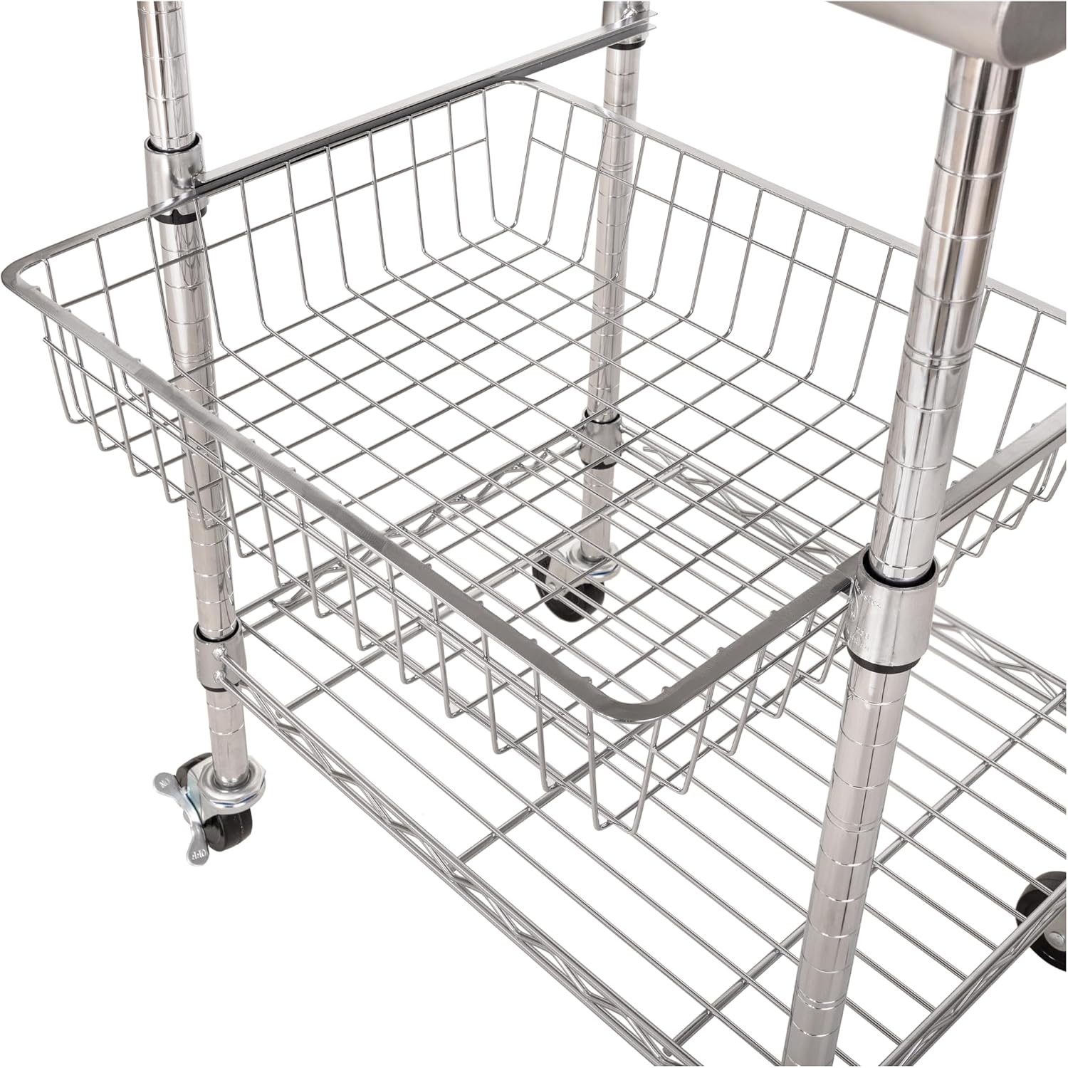 Stainless Steel Commercial Pre - Commercial Kitchen Prep Table With Storage recension och pris