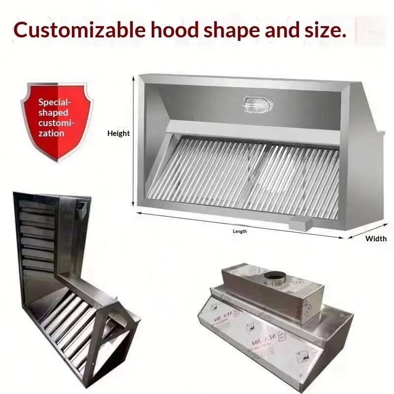 Commercial Customizable Kitche - Commercial Exhaust Hood recension och pris