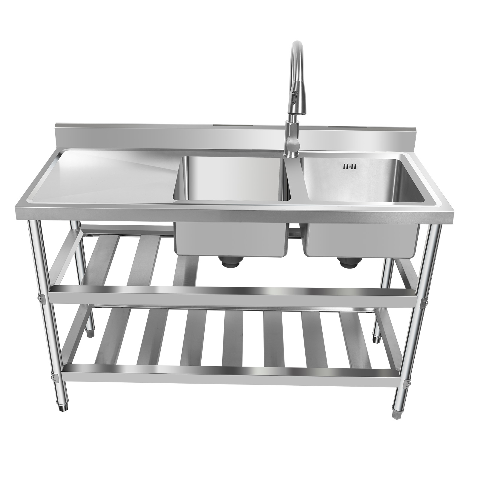Commercial Restaurant Sink, St - Commercial Kitchen Prep Table With Storage recension och pris