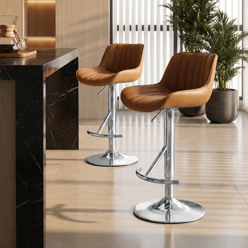 Wooden Elegant High Bar Chair  - Commercial Kitchen Interior Design recension och pris