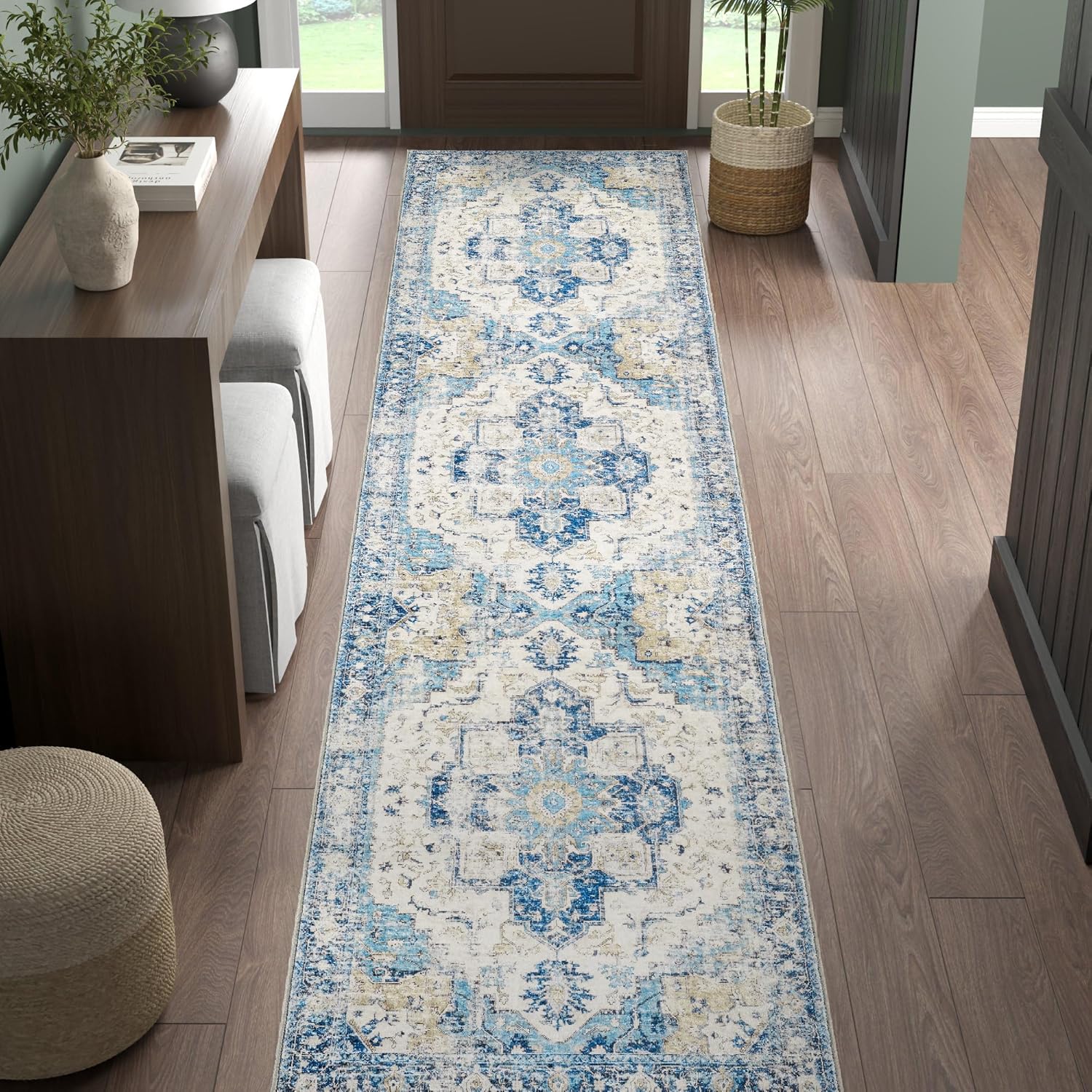 VIKAMA Bohemian Runner Rug Ant - Commercial Kitchen Mats recension och pris