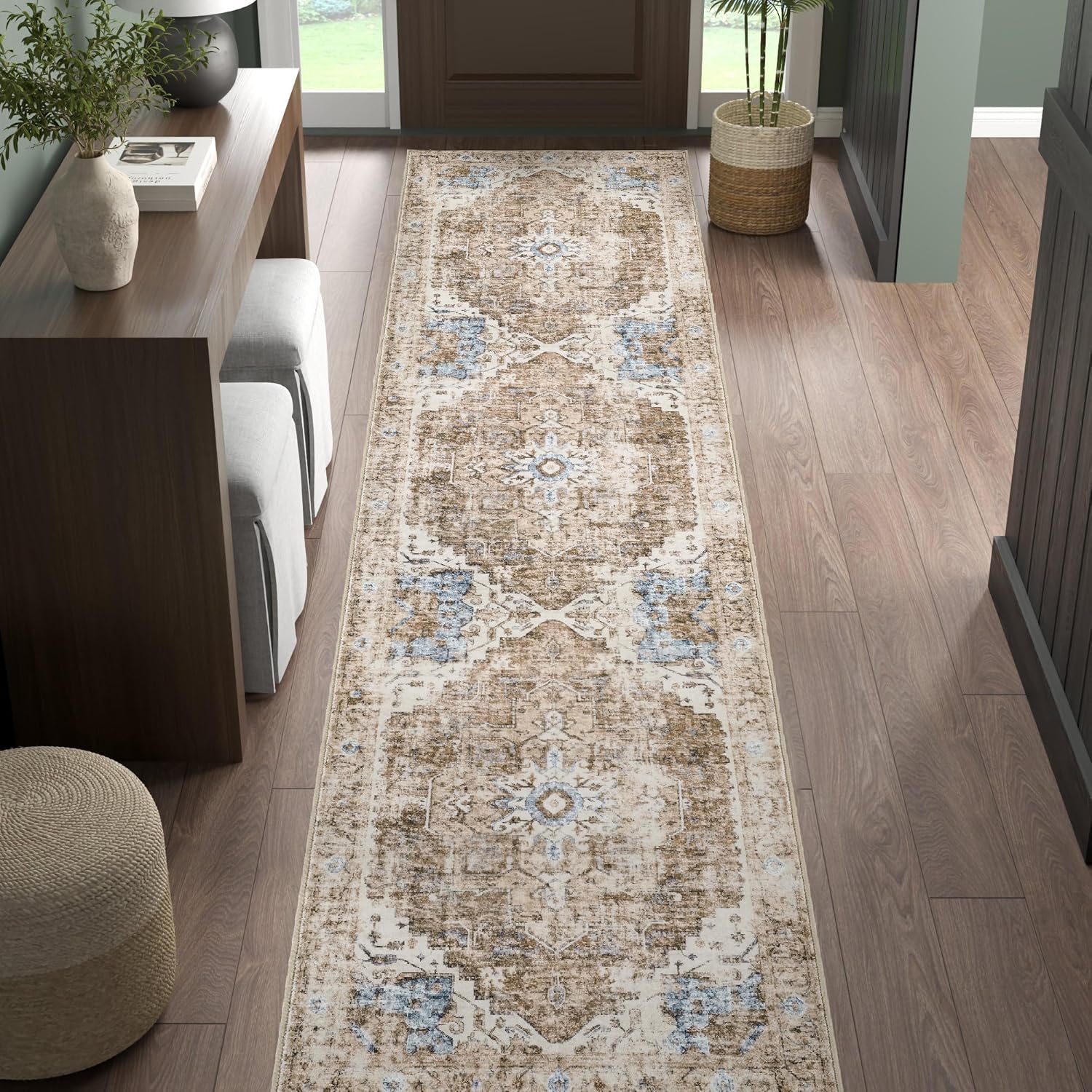 VIKAMA Bohemian Runner Rug Ant - Commercial Kitchen Mats recension och pris