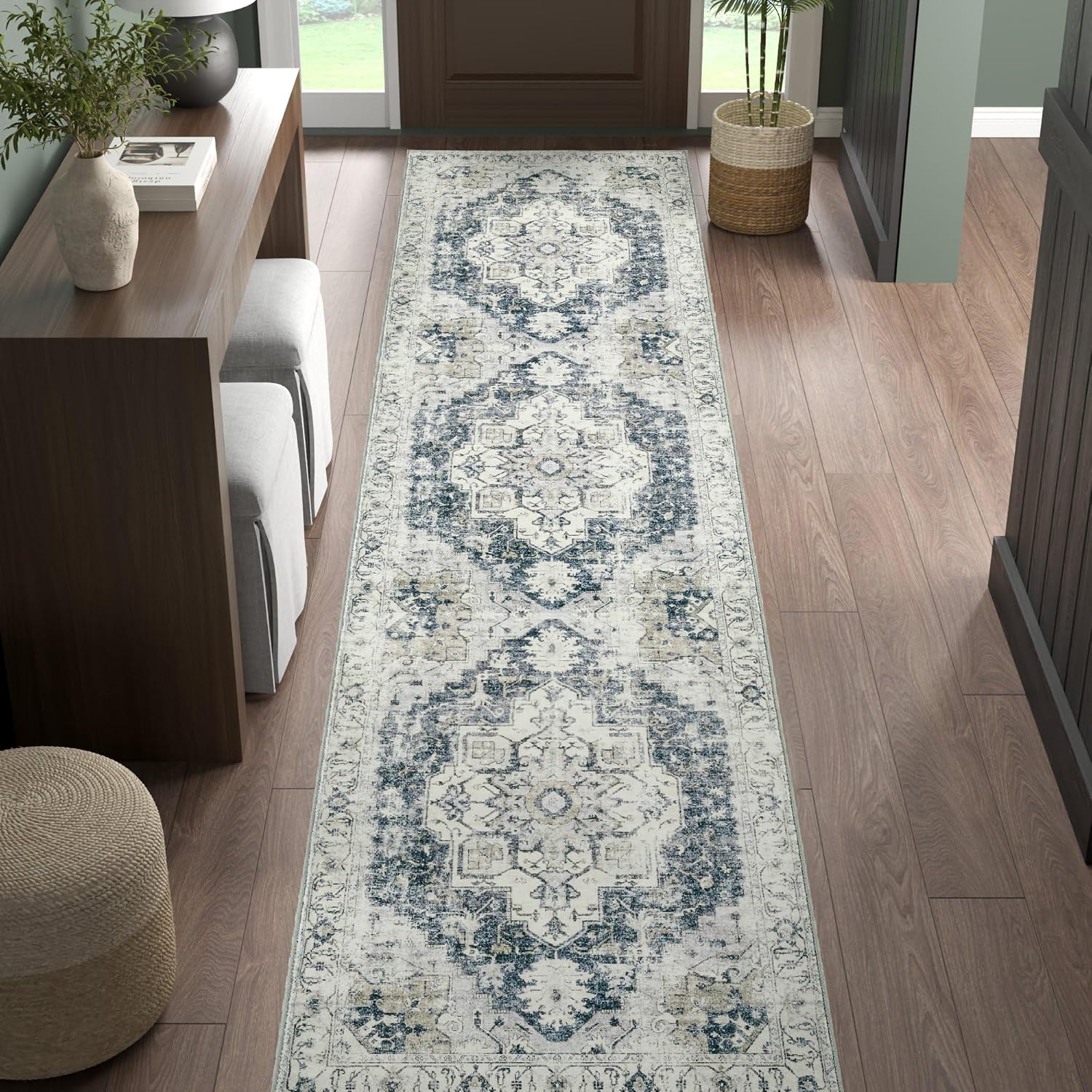 VIKAMA Bohemian Runner Rug Ant - Commercial Kitchen Mats recension och pris