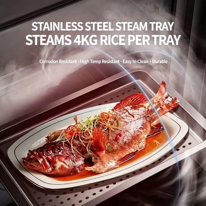 Stainless Steel Rice Steaming  - Commercial Kitchen Steamer recension och pris