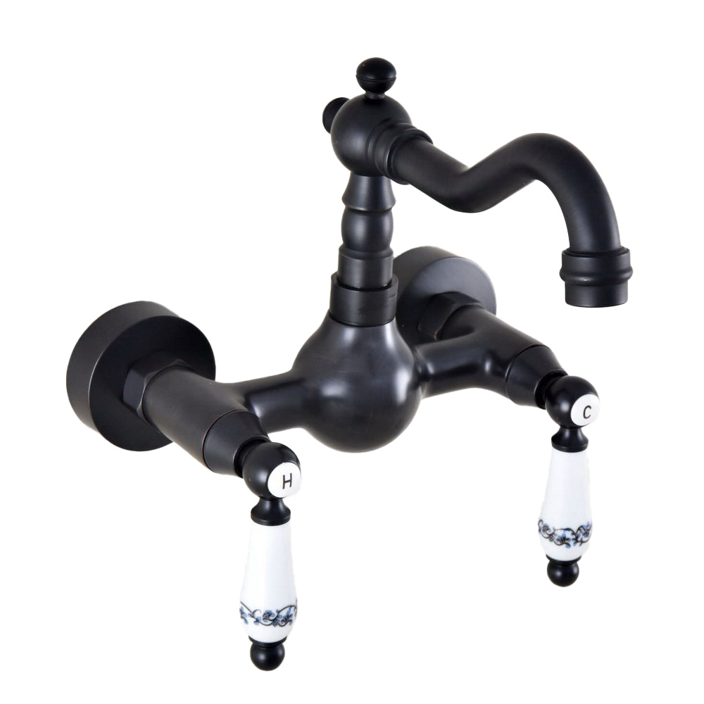 Black Oil Rubbed Bronze Wall M - Commercial Kitchen Mixer Tap recension och pris