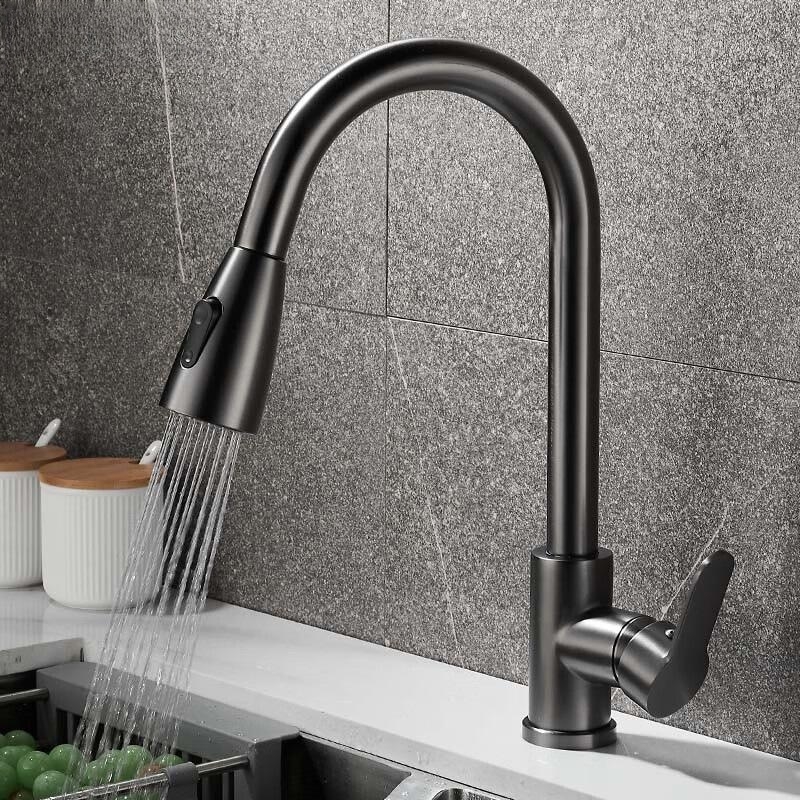 Matte Black Kitchen Faucet Sin - Commercial Kitchen Mixer Tap recension och pris