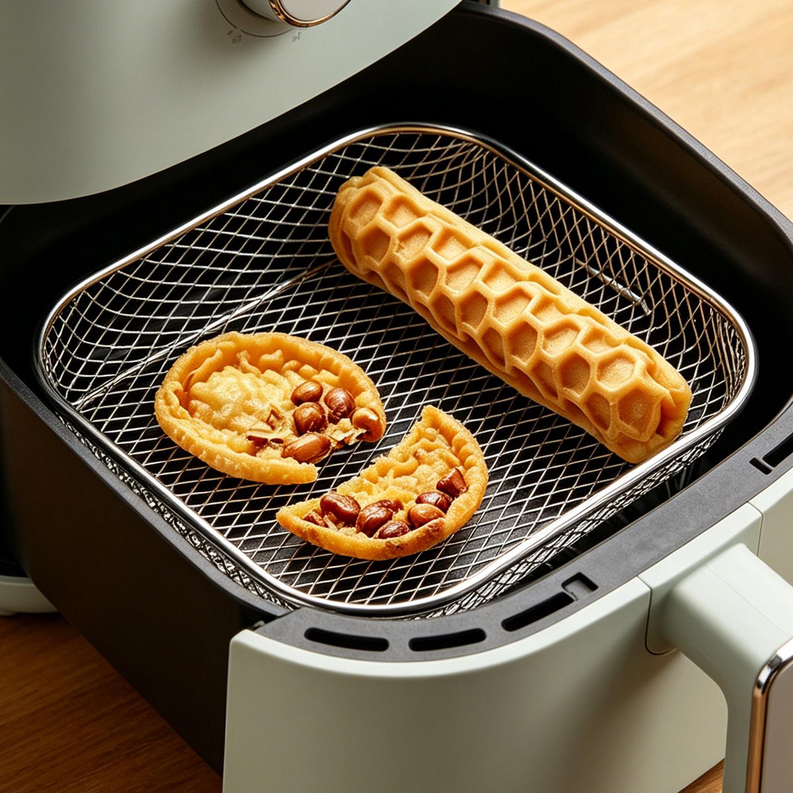 Stackable Air Fryer Grill Rack - Commercial Kitchen Steamer recension och pris