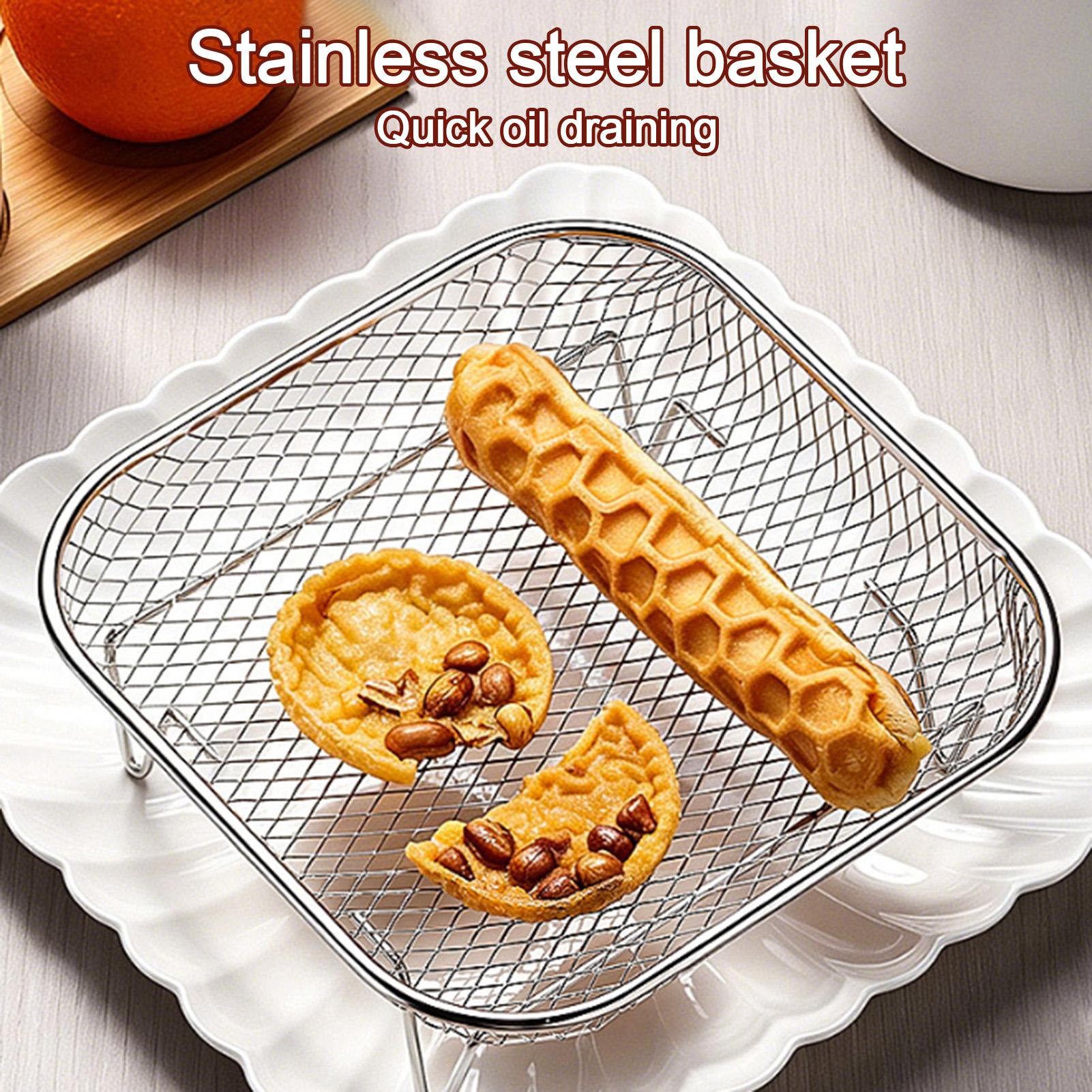 Stackable Air Fryer Grill Rack - Commercial Kitchen Steamer recension och pris
