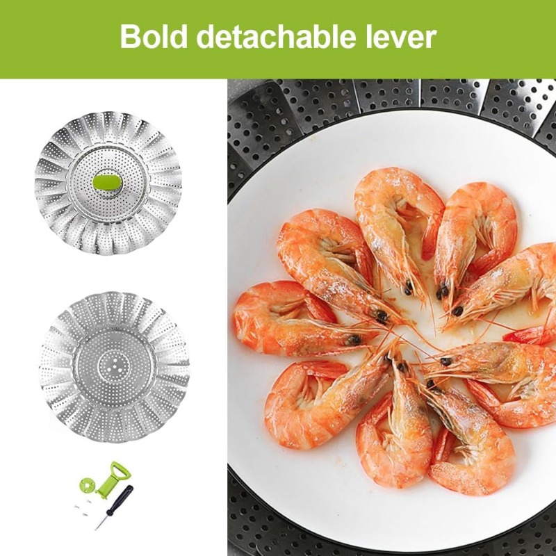 Stainless Steel Lotus Steaming - Commercial Kitchen Steamer recension och pris