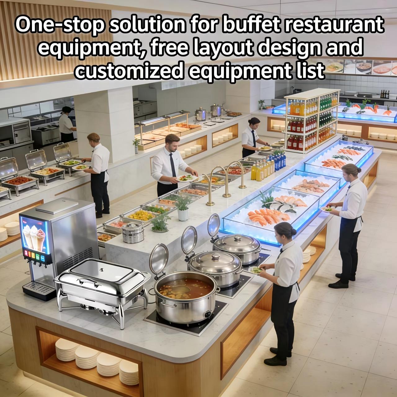 KFC Commercial Fast Food Equip - Commercial Kitchen Layouts recension och pris