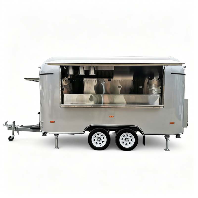 Stainless Steel Food Trailer M - Commercial Kitchen Layouts recension och pris