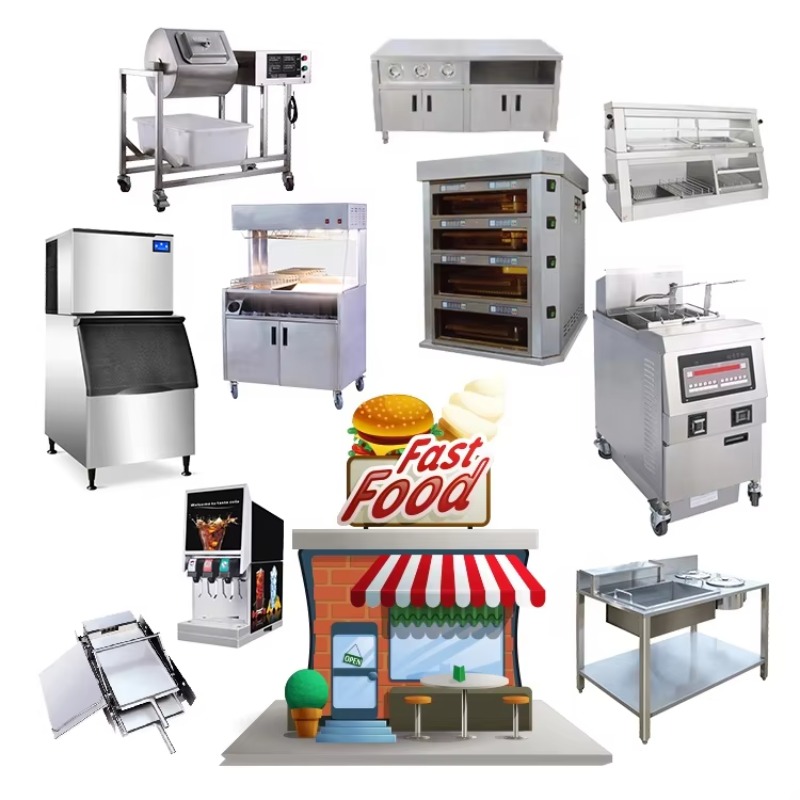 Fast Food Restaurant Equipment - Commercial Kitchen Layouts recension och pris
