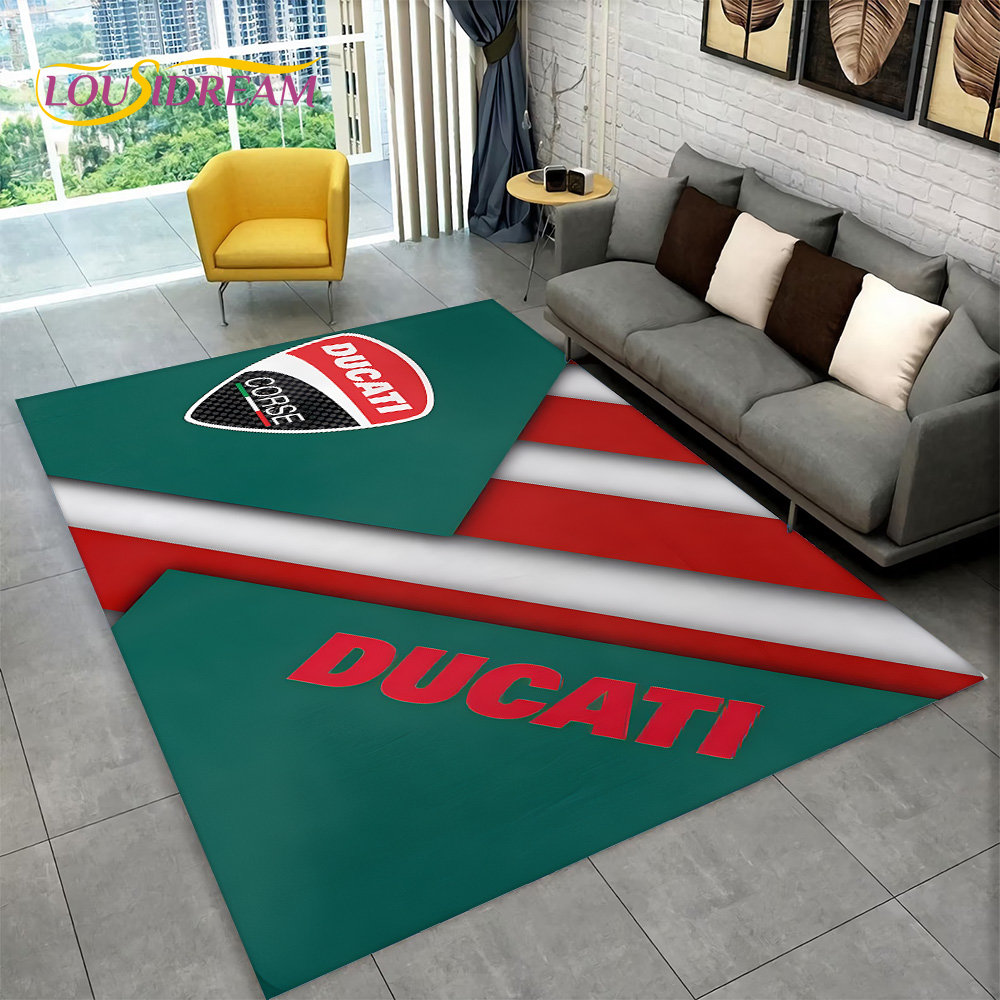 3D D-Ducati Pattern Area Rug L - Commercial Kitchen Mats recension och pris