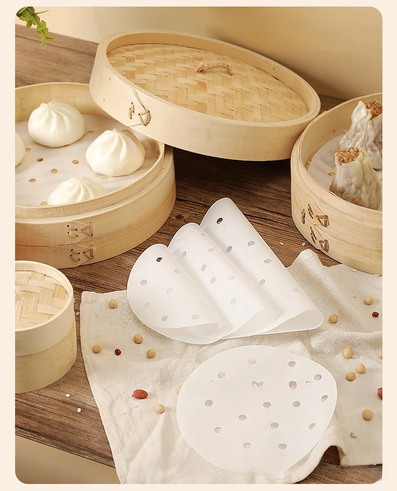 100Pcs Food Grade Disposable S - Commercial Kitchen Steamer recension och pris