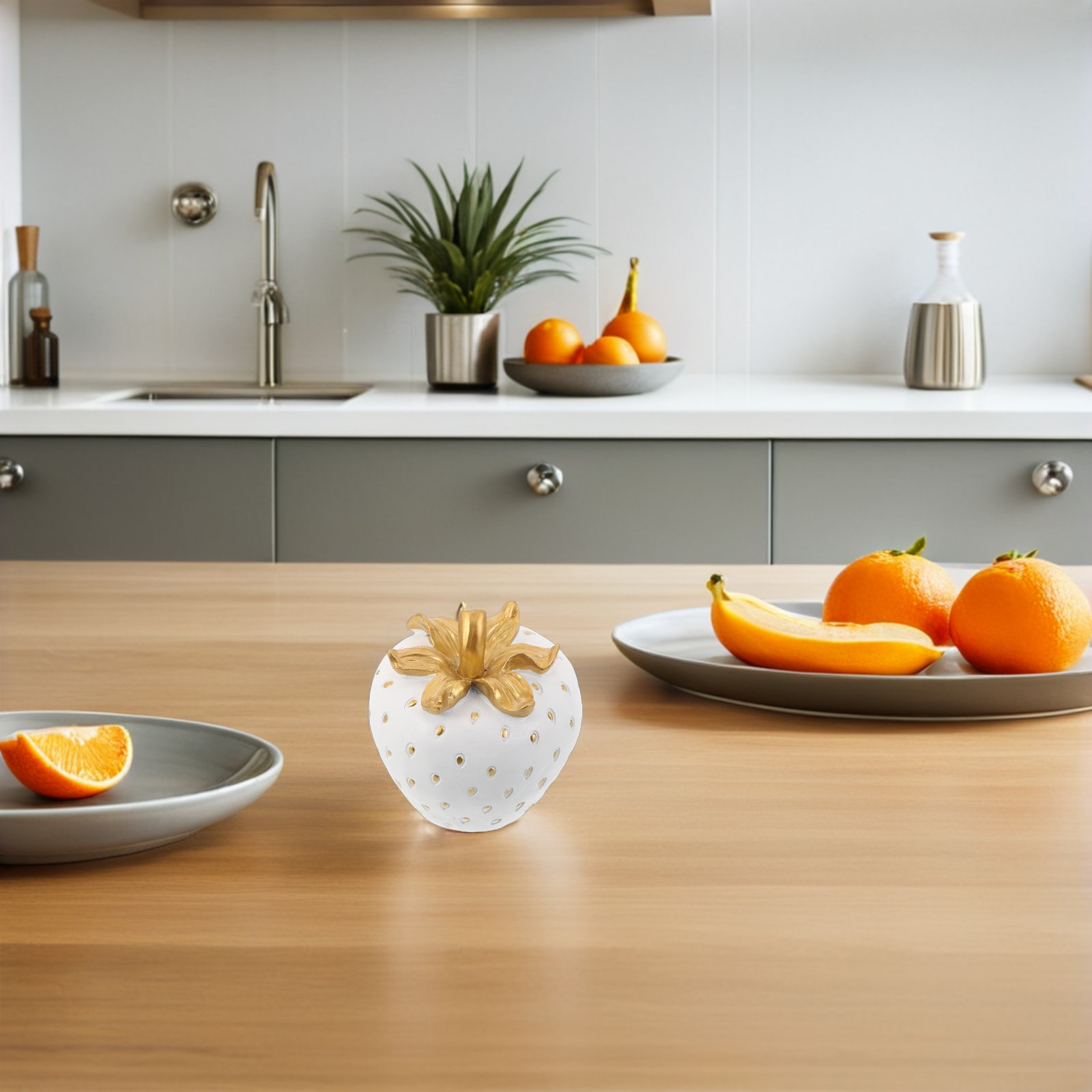 Vibrant Realistic Strawberry P - Commercial Kitchen Interior Design recension och pris