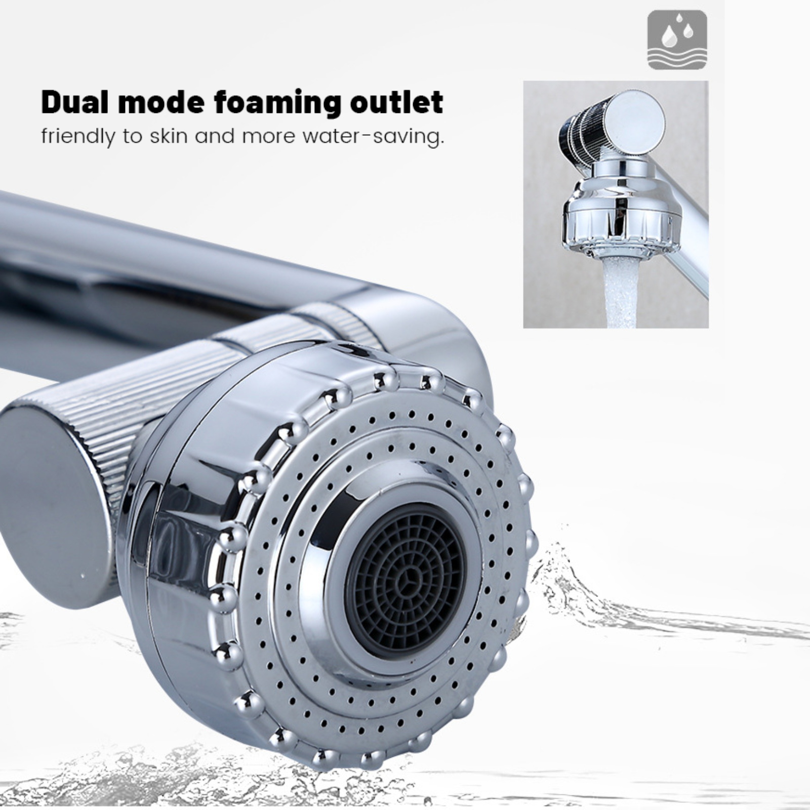 1080 Degree Basin Faucet Kitch - Commercial Kitchen Mixer Tap recension och pris