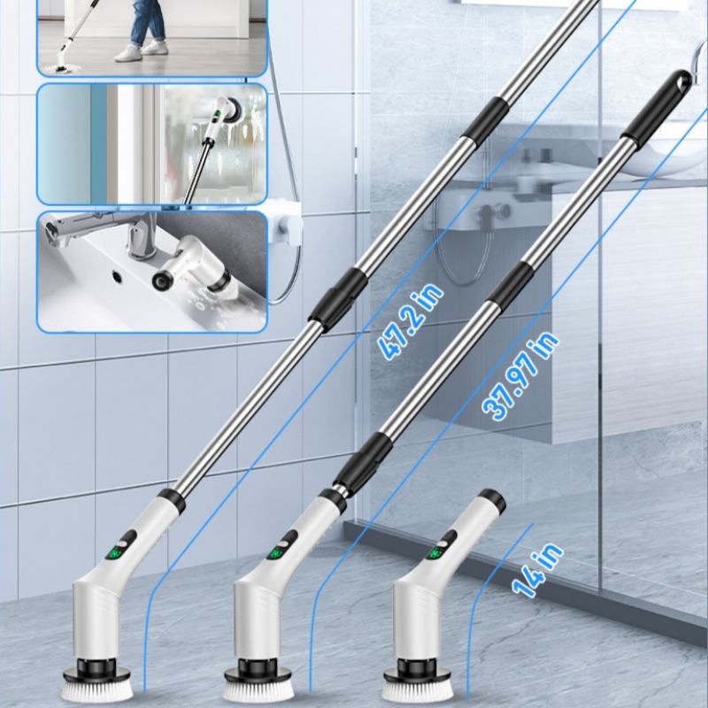 Electric Spin Scrubber 9 in 1  - Commercial Kitchen Tiles recension och pris